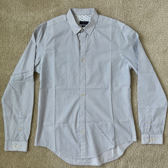 Zara Shirts Zaras Men Slim Fit Dress Shirt Poshmark